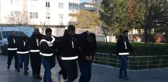 Kırklareli'nde 'yağma' ve 'gasp' yaptıkları iddiasıyla 7 şüpheli tutuklandı