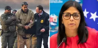 Maduro'nun koltuğuna oturan Delcy Rodriguez 'ajan' iddialarına ateş püskürdü