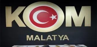 Malatya'da 4 ruhsatsız silah ele geçirildi, 4 zanlı yakalandı
