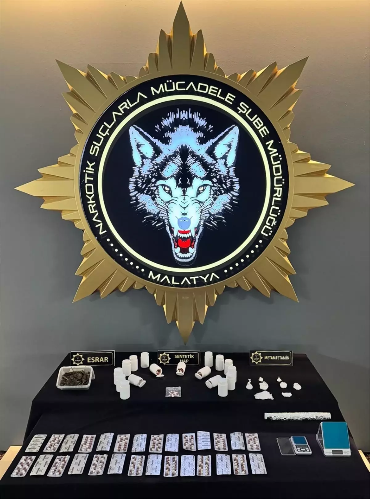 Malatya'da düzenlenen uyuşturucu operasyonunda 13 şüpheli tutuklandı