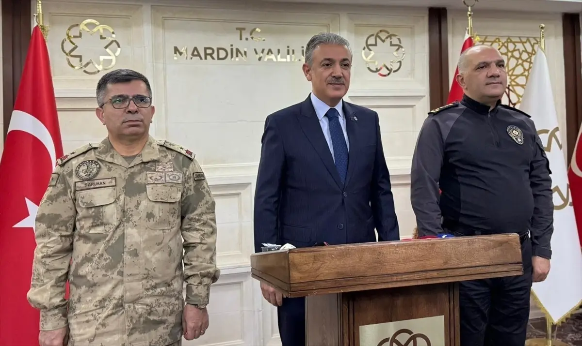 Mardin'de "Asayiş ve Güvenlik Değerlendirme Toplantısı" düzenlendi