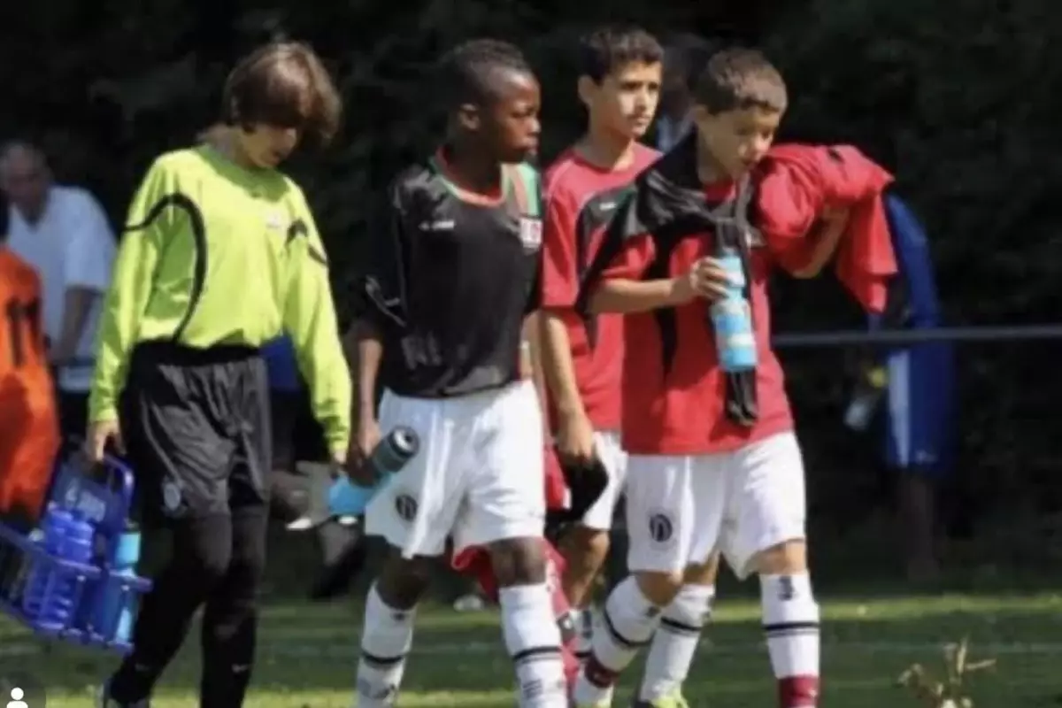 Musaba ile Ferdi Kadıoğlu'nun yıllar önceki fotoğrafı gündem oldu