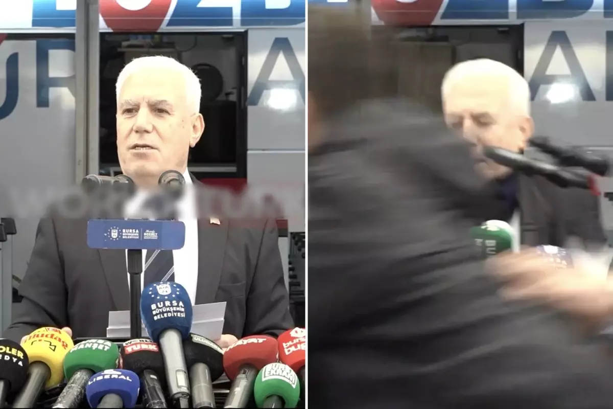 Mustafa Bozbey'e saldırı girişiminin görüntüleri ortaya çıktı