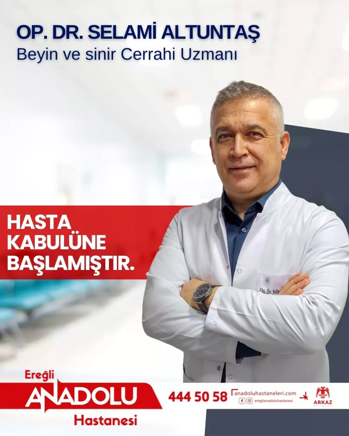 Op. Dr. Selami Altuntaş göreve başladı