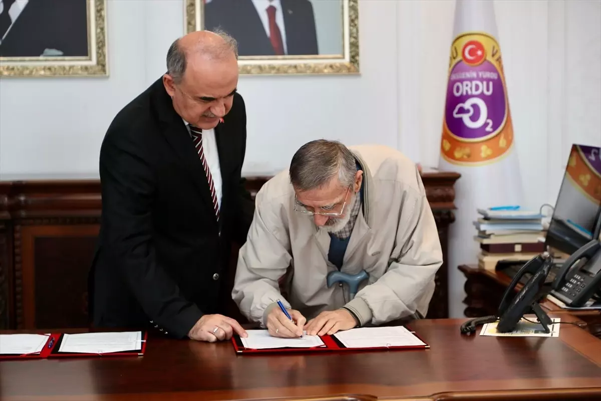 Ordu'da hayırsever sağlık hizmetlerine destek oldu