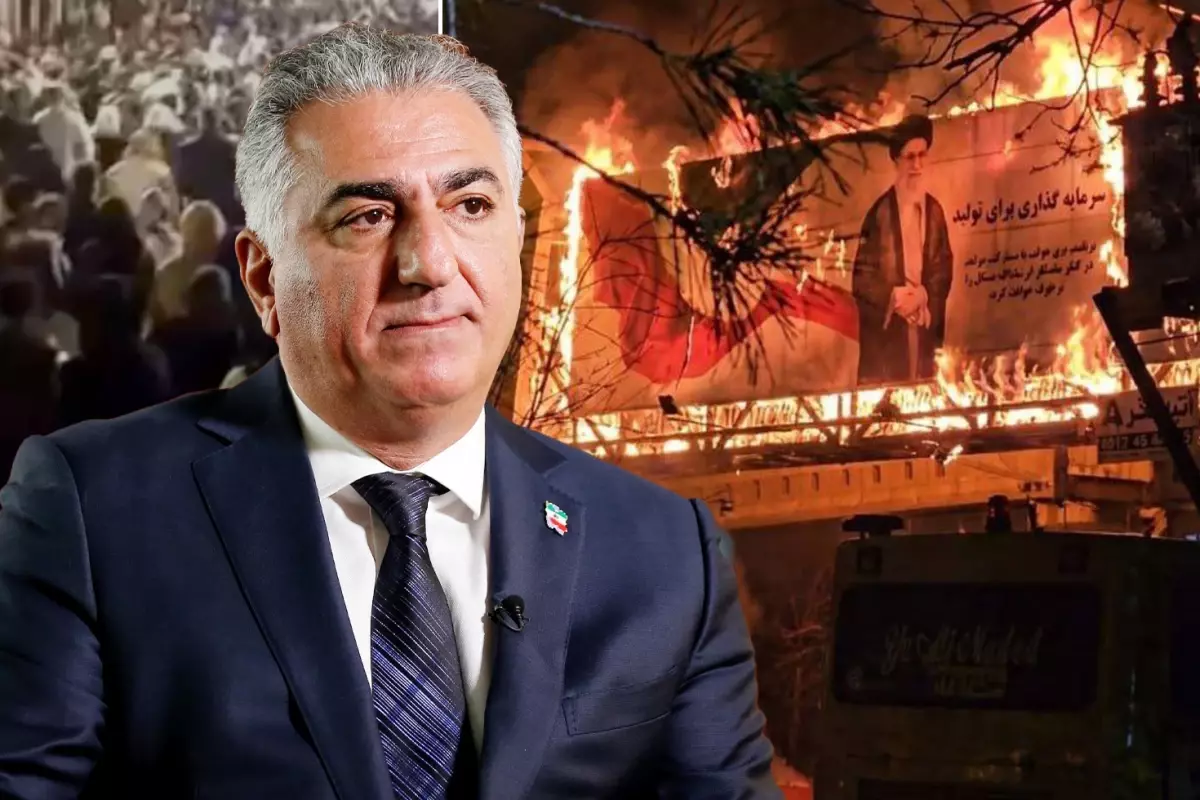 Protestolar sürerken İran Şahı'nın oğlu Pehlevi'den "Ben hazırım" mesajı