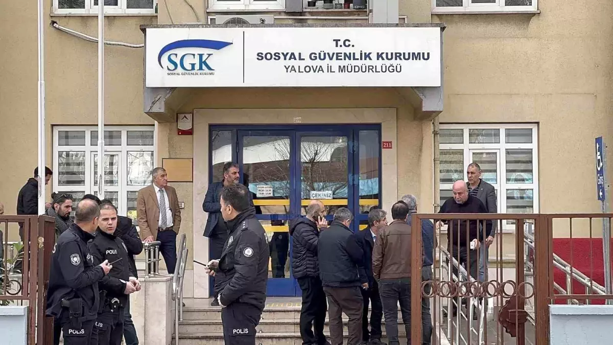 Yalova'da SGK Avukatına Silahlı Saldırı