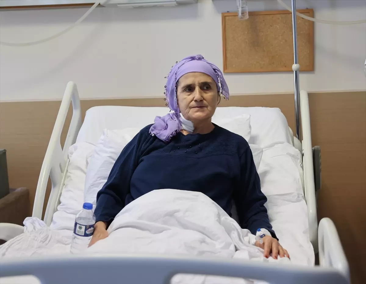 Samsun'da gelin kayınvalidesine karaciğerini verdi