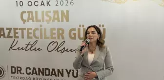 Tekirdağ Büyükşehir Belediye Başkanı Yüceer basın mensuplarıyla bir araya geldi