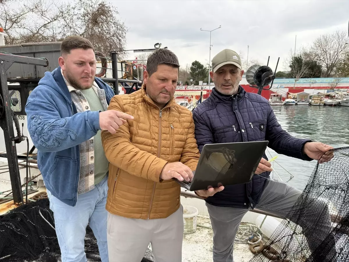 Tekirdağ'da balıkçılar AA'nın "Yılın Kareleri" oylamasına katıldı