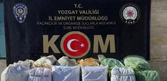 Yozgat'ta kaçak tütün ve sentetik uyuşturucu hap ele geçirildi