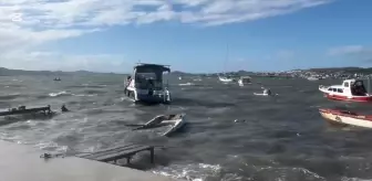 Balıkesir'de lodos etkili oldu