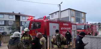 Bursa'da evde çıkan yangın söndürüldü