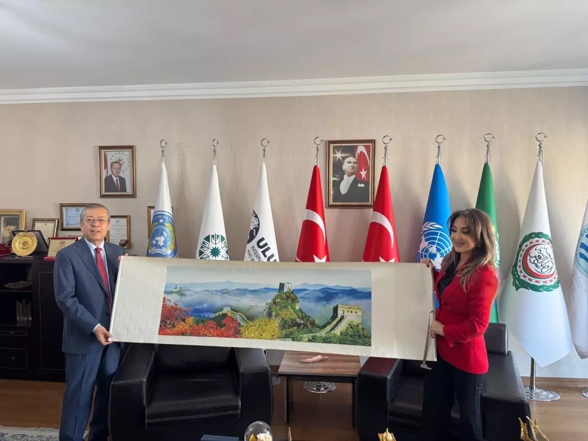 Çin'in Ticaret Ataşesi Li Bin'den ULUSKON'a ziyaret