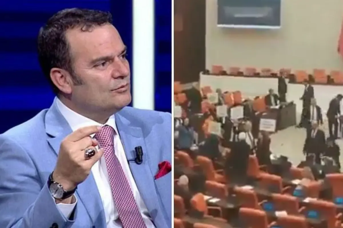 DEM Parti'nin TBMM'deki Halep protestosuna gazeteci Kemal Öztürk'ten tepki