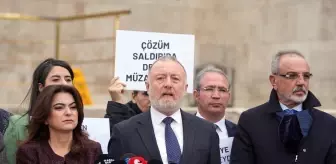 DEM Partili milletvekilleri, Halep'te terör örgütü SDG'ye yönelik operasyona tepki gösterdi