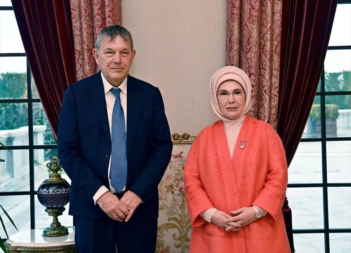 Emine Erdoğan, UNRWA Genel Komiseri Lazzarini ile görüştü Açıklaması