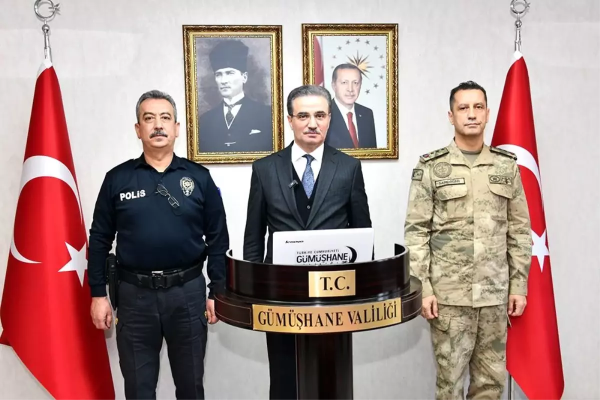 Gümüşhane'de 2025 yılında suç oranları düştü