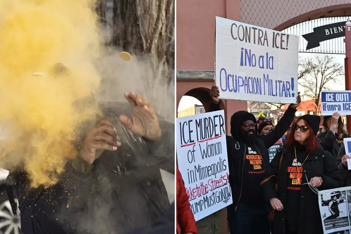 ICE polisleri ABD'li kadını öldürdü, protestolar patladı! Halk sokağa indi
