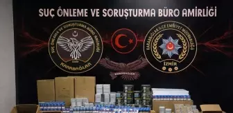 İzmir'de kaçakçılık operasyonunda 2 zanlı yakalandı