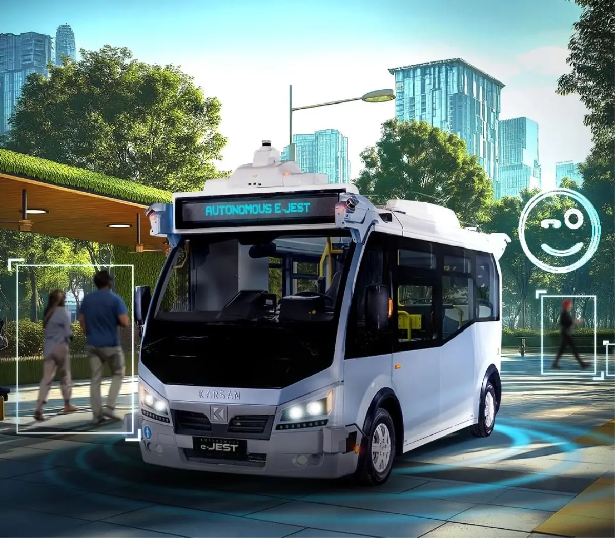 Karsan AI, Las Vegas'taki CES 2026'da dünyaya tanıtıldı