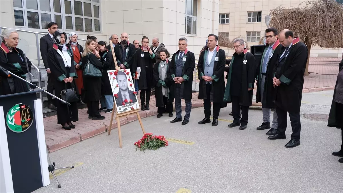 Konya Barosu'ndan Yalova'da saldırı sonucu hayatını kaybeden avukat için basın açıklaması