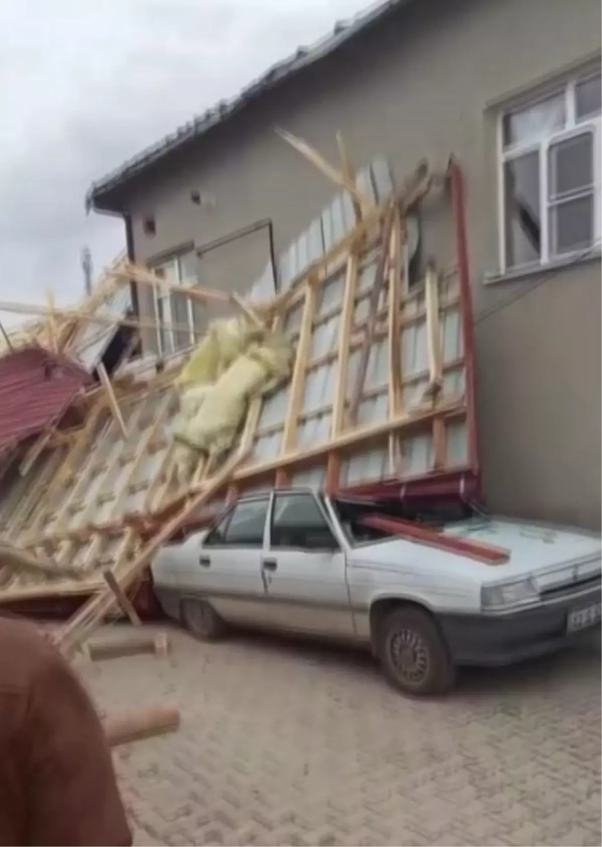 Konya'da fırtına etkili oldu
