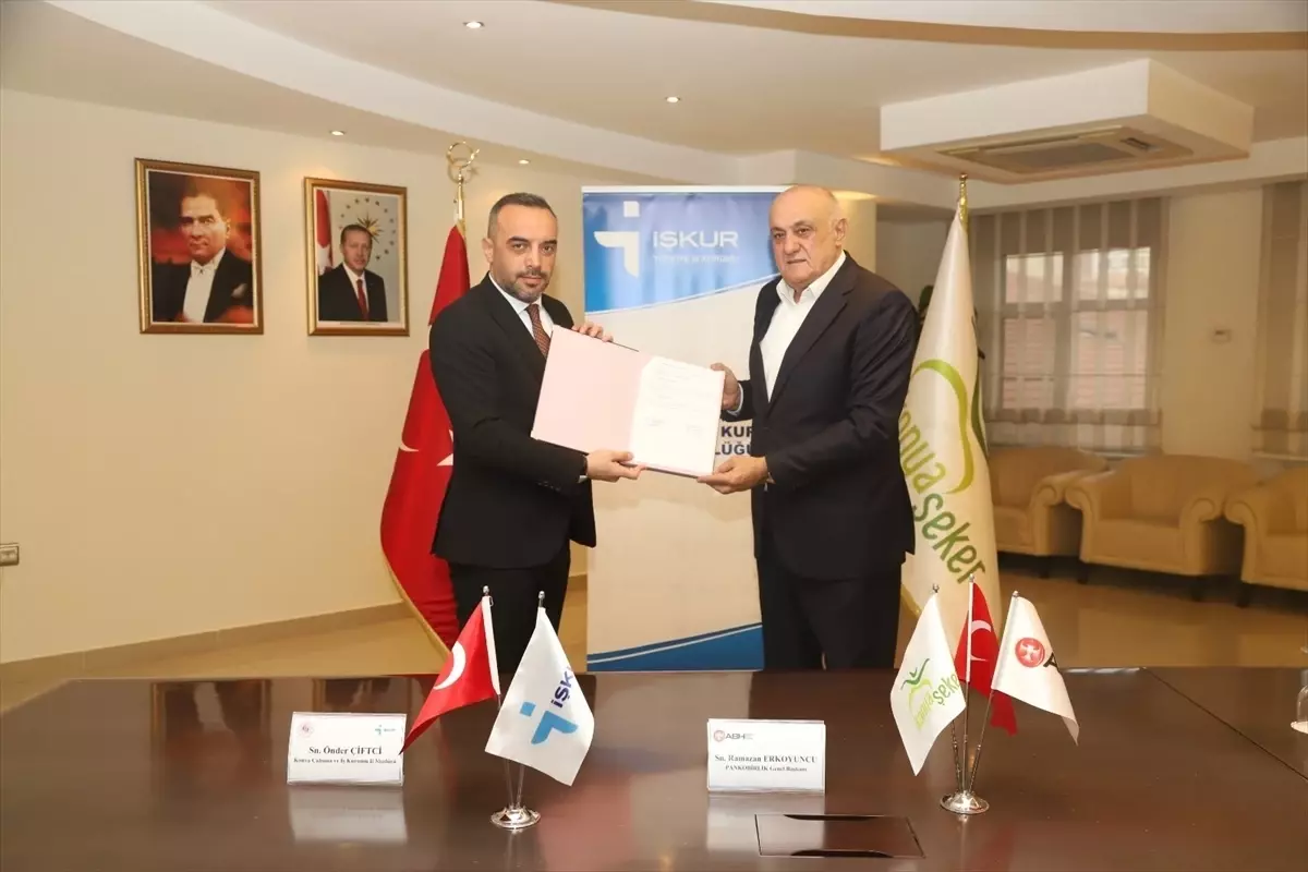 Konya'da İŞKUR ile Anadolu Birlik Holding arasında iş birliği protokolü