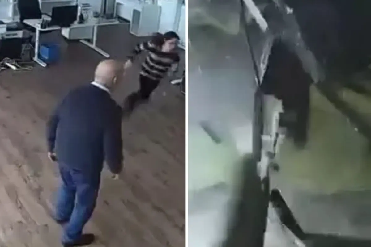 Lodos tavanı düşürdü, iki kişi son anda hayatta kaldı