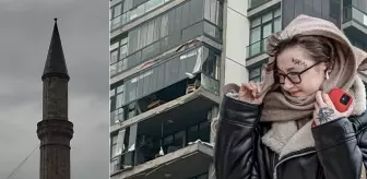 Marmara'da fırtına ile mücadele! Ayasofya Camii'nin alemi düştü, balkonlar bile uçtu