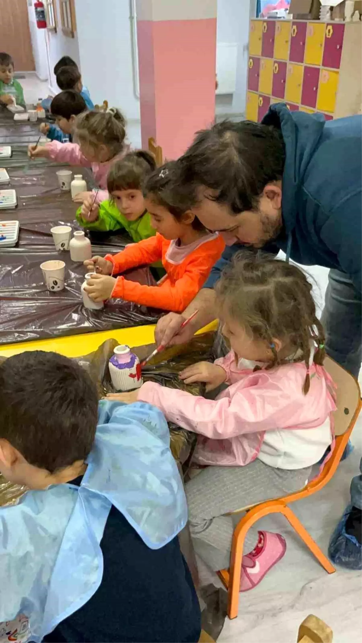 Menteşe'de sanat rüzgarı "Her çocuk için bir sanat"