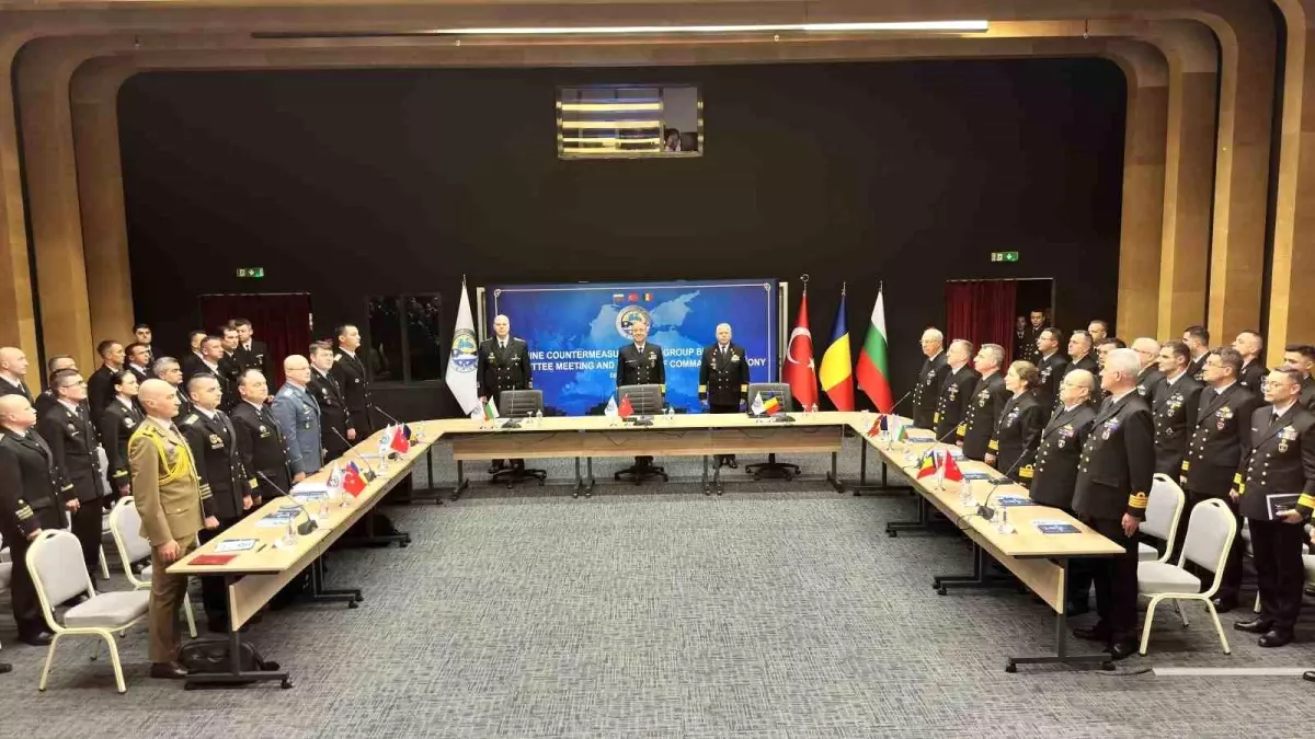 Karadeniz Mayın Görev Grubu Komutası Türkiye'ye Geçti