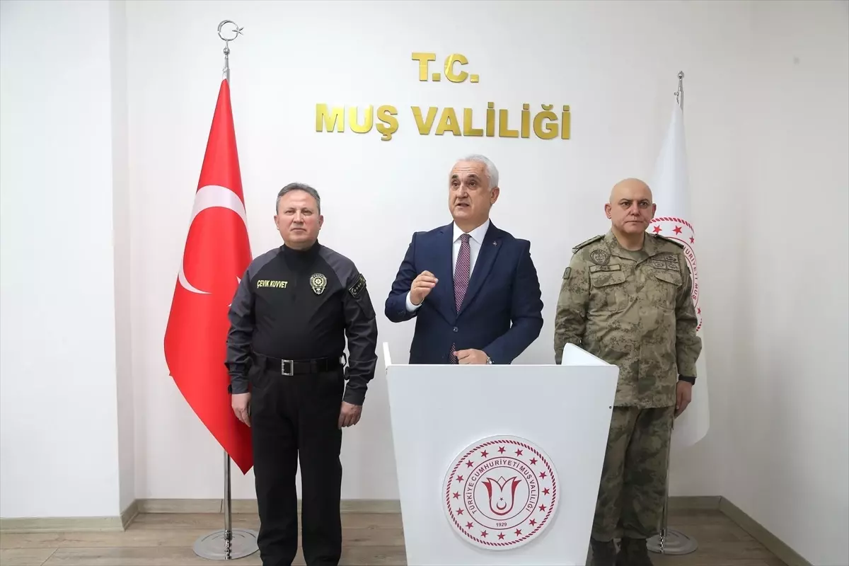 Muş'ta "Asayiş ve Güvenlik Değerlendirme Toplantısı" yapıldı
