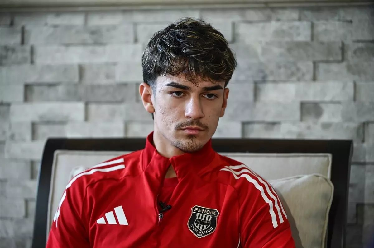 Pendiksporlu genç futbolcu Hüseyin Maldar'ın hedefi 1. Lig'de şampiyonluk Açıklaması