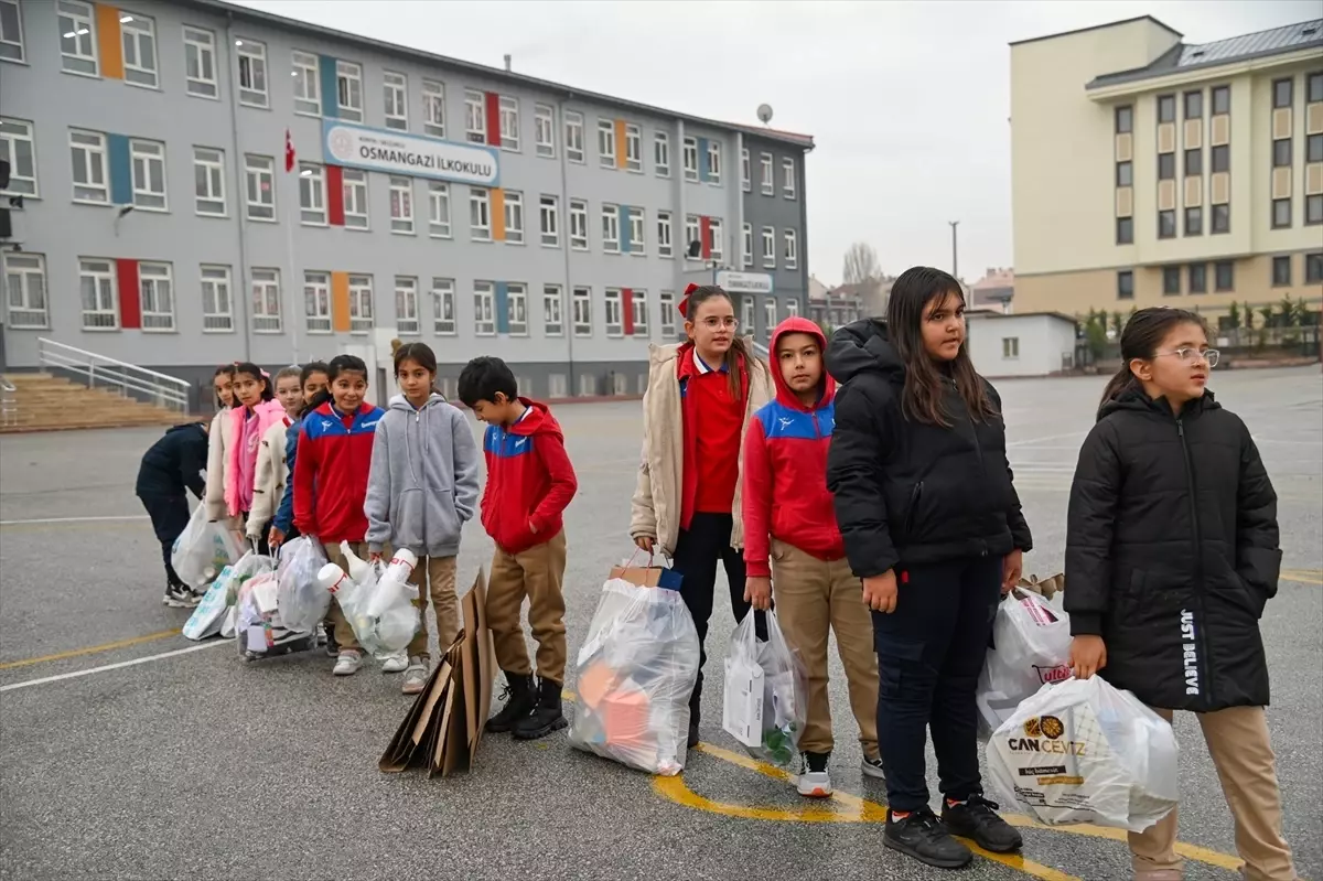 Selçuklu'da "Okullar Sıfır Atık İçin Yarışıyor" Projesi