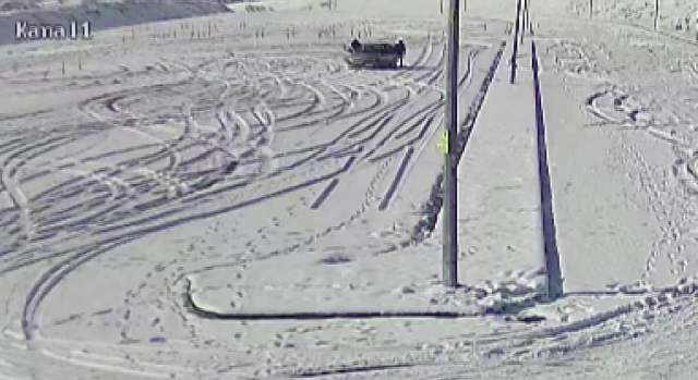 sinav parkurunu drift alanina cevirdiler 19440388 9641 m