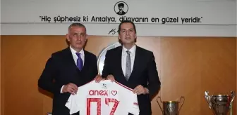 TFF Başkanı Hacıosmanoğlu'ndan Antalyaspor'a ziyaret