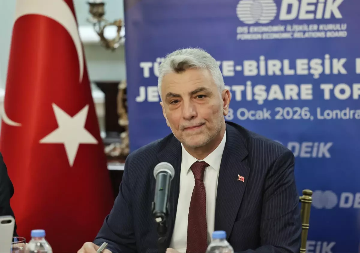 Ticaret Bakanı Ömer Bolat, Londra'da