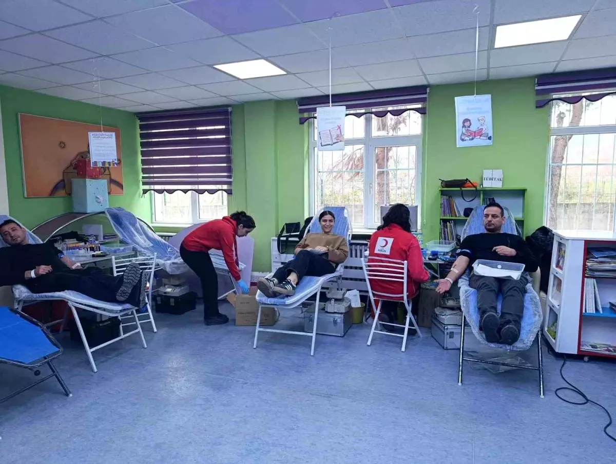 Türkeli'de okullarda rekor kan bağışı: 3 günde 253 ünite kan toplandı