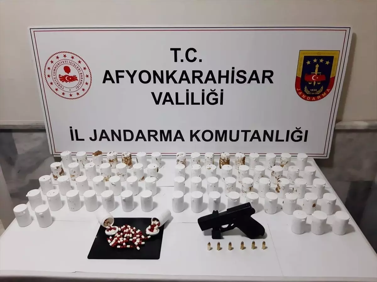 Afyonkarahisar'da uyuşturucu operasyonunda yakalanan şüpheli tutuklandı