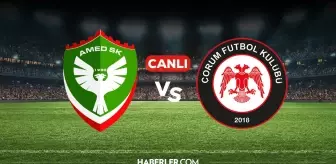 Amedspor maçı CANLI nereden izlenir? Amedspor Çorum FK maçı hangi kanalda, nereden izlenir?