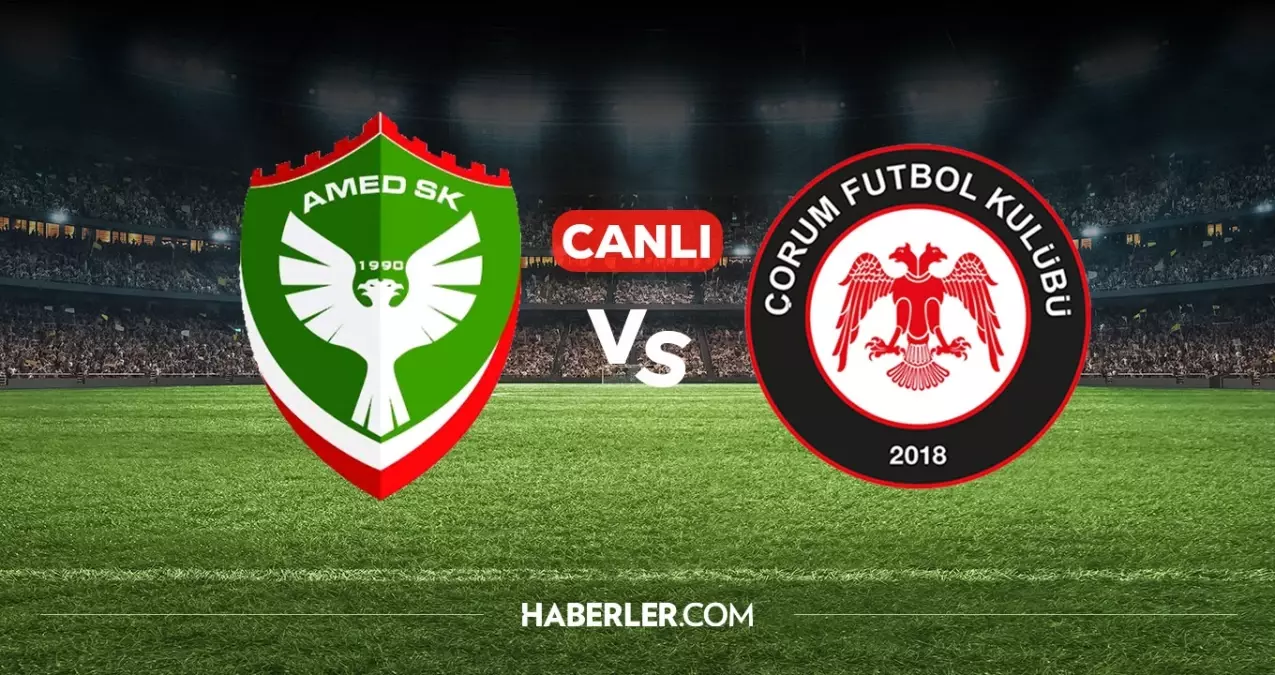 Amedspor maçı CANLI nereden izlenir? Amedspor Çorum FK maçı hangi kanalda, nereden izlenir?