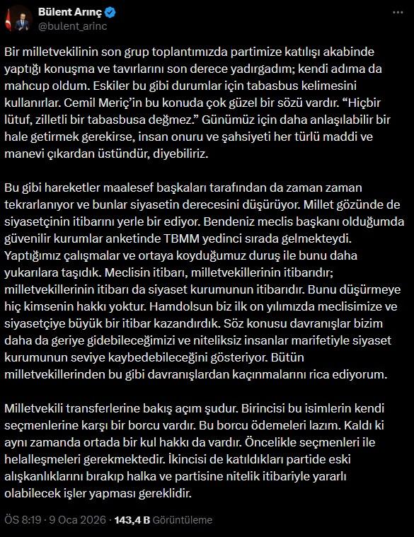 arinc tan hasan ufuk cakir tepkisi bunlar 19445677 8412 m