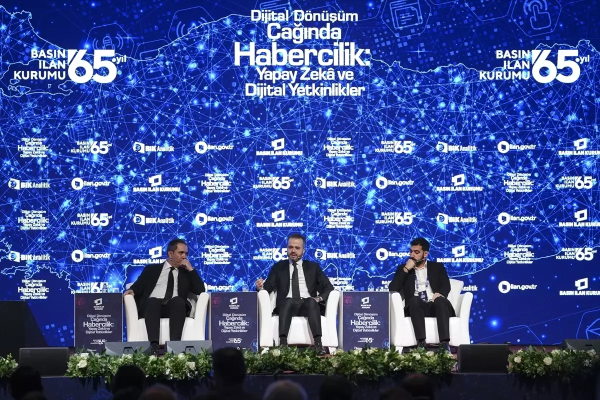 BİK'in 'Dijital Dönüşüm Çağında Habercilik: Yapay Zeka ve Dijital Yetkinlikler' paneli oturumlarla sona erdi