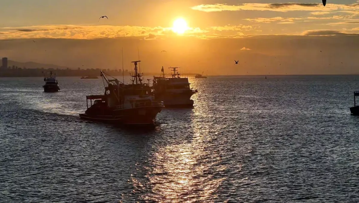 Boğaz'da fırtına sonrası balıkçılar yeniden denize açıldı