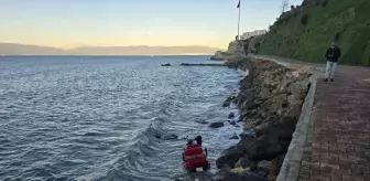 Bursa'da denize düşen üç tekerlekli motosikletteki 2 kişi yaralandı