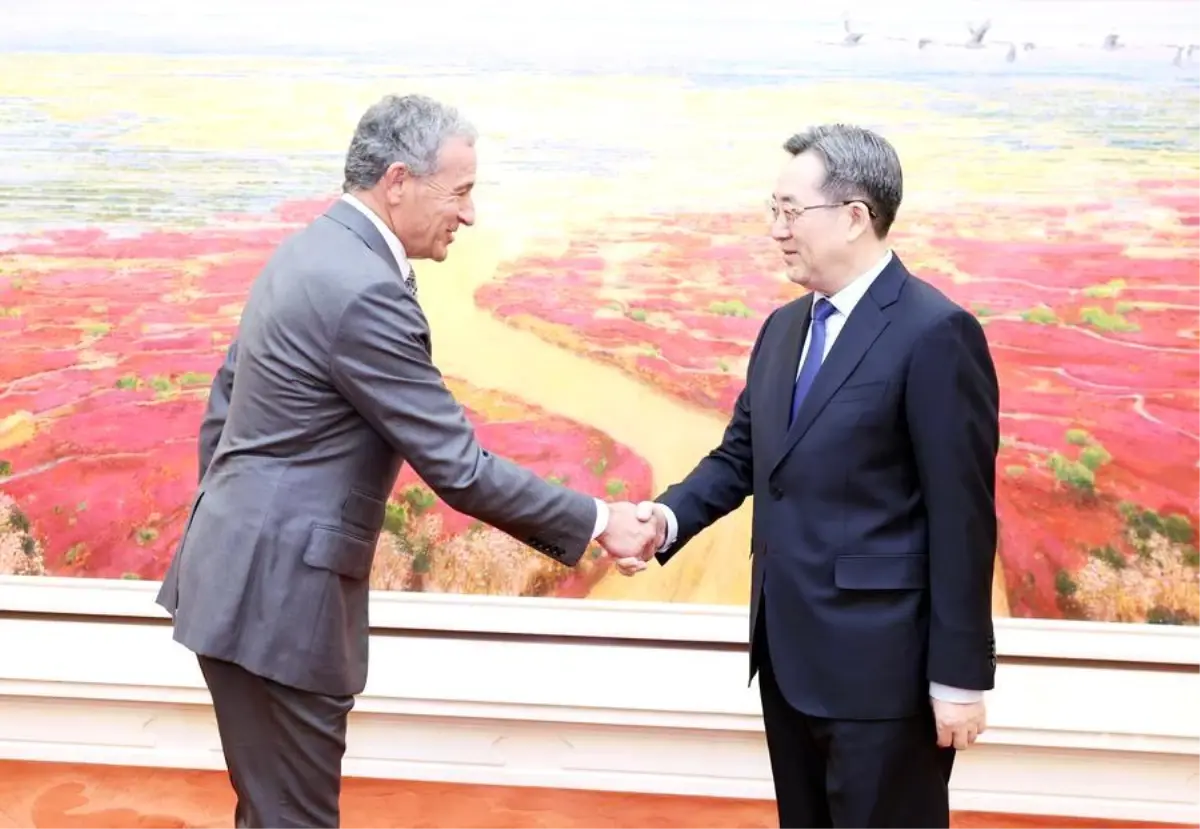 Çin Başbakan Yardımcısı Ding, Disney Ceo'su Iger ile Görüştü