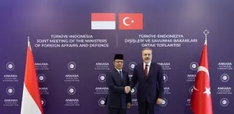 Dışişleri Bakanı Fidan, Endonezya Dışişleri Bakanı Sugiono ile Ankara'da görüştü