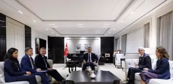 Dışişleri Bakanı Fidan, UNRWA Genel Komiseri Lazzarini'yi kabul etti