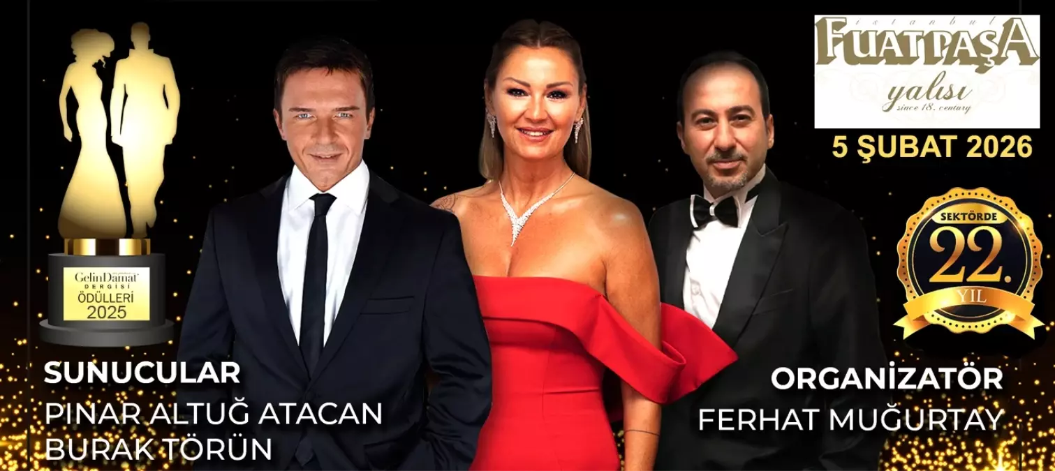 Gelin Damat Dergisi Ödül Töreni 2026 Tarihinde Düzenlenecek